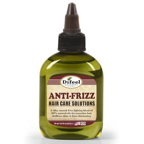 Difeel Premium Anti-Frizz Haaröl mit Olivenöl, Vitamin A und E – 2,5 Unzen