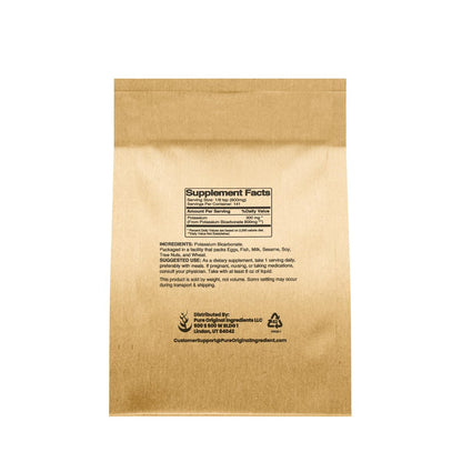 Pure Original Ingredients Kalium-Bicarbonat (113g) – natürlich, lebensmittelecht, Elektrolyt, Backtriebmittel