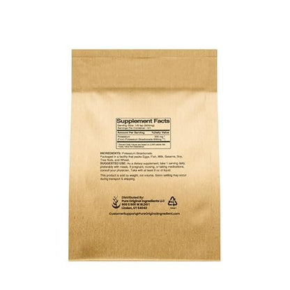 Pure Original Ingredients Kalium-Bicarbonat (113g) – natürlich, lebensmittelecht, Elektrolyt, Backtriebmittel