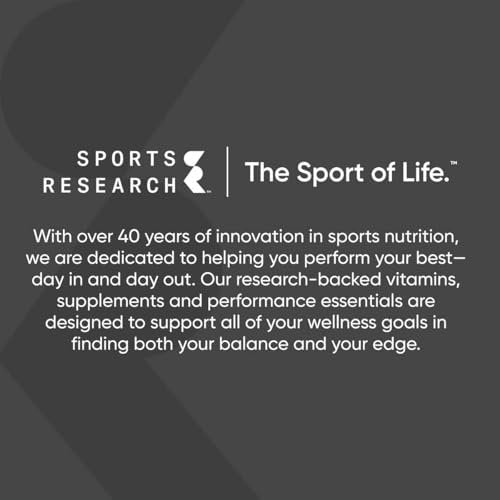 Sports Research Hochdosiertes Zink-Picolinat 30 mg mit Bio-Kokosöl | Hoch absorbierbares Zink für gesunde Immun- und Enzymfunktion – Non-GMO getestet & glutenfrei (90 flüssige Weichkapseln)
