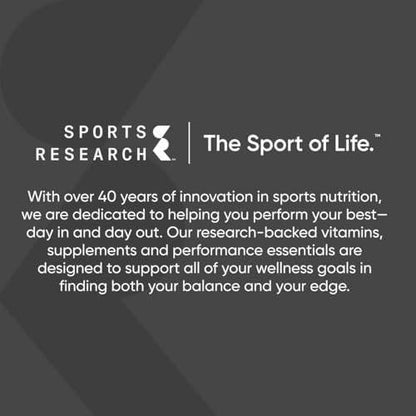 Sports Research Vitamin D3 5000 IE mit Kokos-MCT-Öl - Hochdosiertes Vitamin-D-Präparat - Nicht-GVO-verifiziert, gluten- und sojafrei – 125 µg, 30 flüssige Weichkapseln