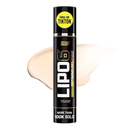 Lipo-6 Defining Gel – Schweißverstärkende Hot Cream für Hautstraffung, Festigung und Konturierung | Fördert Durchblutung und Schwitzen