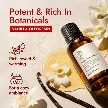 H'ana Vanille Öl - 1,02 Fl Oz Vanille Ätherisches Öl für Haare, Haut, Diffuser, Aromatherapie & DIY