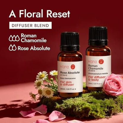 H'ana Römisches Kamillenöl – 30 ml Römisches Kamillenöl für Haare, Haut, Diffuser, Aromatherapie & DIY