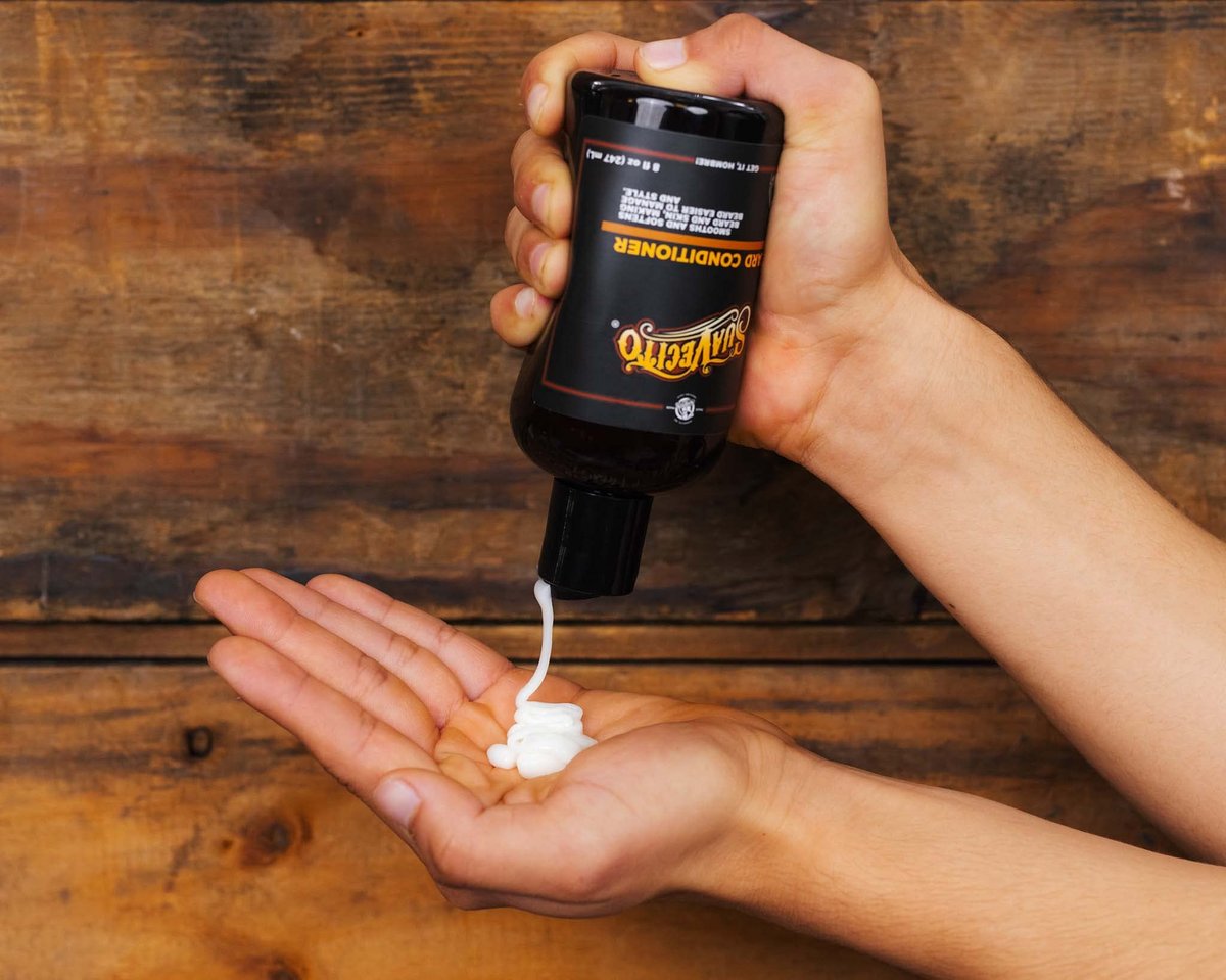 Suavecito Beard Conditioner – Glättender & pflegender Bartbalsam für Männer (240 ml)