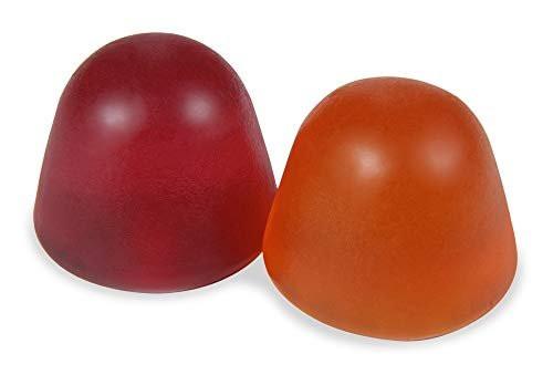 Weiche Faser-Gummis für die Verdauungsgesundheit und Regelmäßigkeit, Orangen-, Zitronen- & Erdbeergeschmack, 90 Stück (1er-Pack)