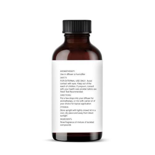 Majestic Pure Rosenöl – 100% reines und natürliches ätherisches Öl mit Glaspipette – 30 ml