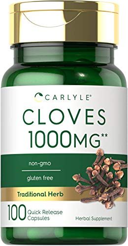 Carlyle Nelken Supplement | 100 Kapseln | Kräuterextrakt | Non-GMO & Glutenfrei