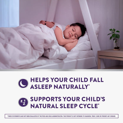 VICKS PURE Zzzs Kidz – Melatonin Gummis für Kinder, natürlicher Schlafhilfe, niedrig dosiert, 48 Gummis