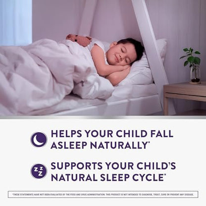 VICKS PURE Zzzs Kidz – Melatonin Gummis für Kinder, natürlicher Schlafhilfe, niedrig dosiert, 48 Gummis