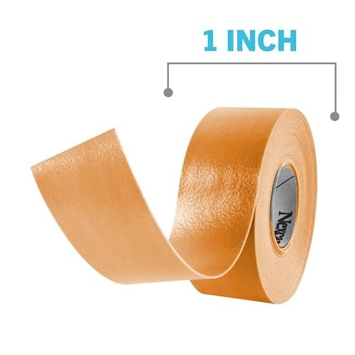 Nexcare Absolute Waterproof Tape – Flexibler Schaumstoff-Medizintape zur sicheren Fixierung von Verbänden und zum Schutz vor Nässe – 1 Zoll x 4,5 m, 6 Rollen