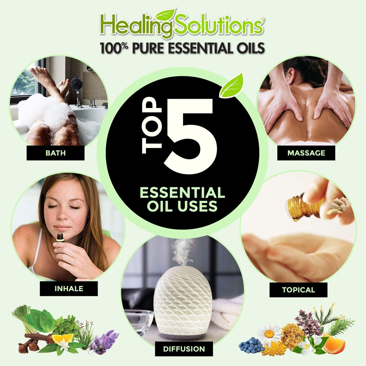 Healing Solutions Copaiba Öl Bio 10ml – Reines, unverdünntes Copaiba-Öl für Haare, Diffuser & Haut