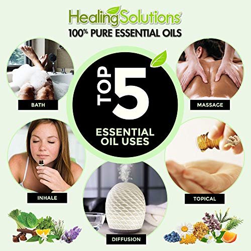 Healing Solutions Copaiba Öl Bio 10ml – Reines, unverdünntes Copaiba-Öl für Haare, Diffuser & Haut