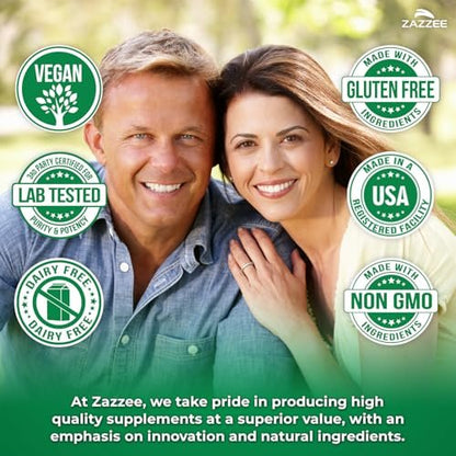 Zazzee USDA Bio-Blaubeere 10:1 Extrakt, 120 vegane Kapseln, 4 Monate Vorrat, ganze Frucht, Vaccinium Angustifolium, Antioxidantien & Zellgesundheit, Kräuterergänzung, Nicht-GVO, Hergestellt in den USA