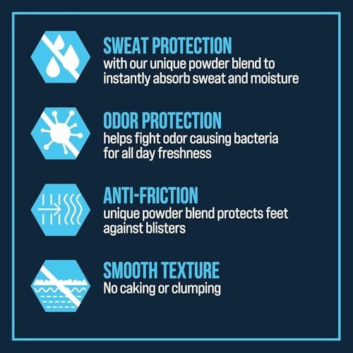 Certain Dri Fußpuder für Männer & Frauen – Talkumfrei, Maximale Schweißabsorption & Geruchskontrolle – Mit Calamin, Anti-Reibungs-Formel – Sanft zu empfindlicher Haut – Schuh-Deodorant – 227 g