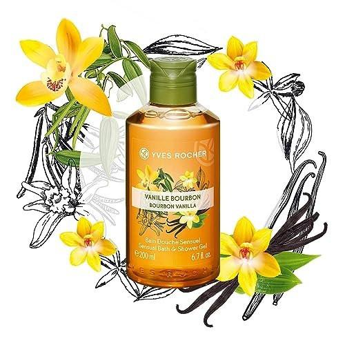 Yves Rocher Les Plaisirs Nature Duschgel &amp; Badeschaum Bourbon Vanille - 200 ml