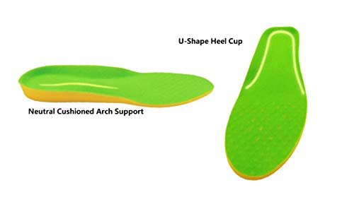 Happystep 1 Paar Breite Passform Memory Foam Einlegesohlen - Orthopädische Schuheinlagen für Herren & Damen - Plantarfasziitis & Fußschmerzlinderung - Fußgewölbestütze & Dämpfung, Ersatzeinlage (US Herrengröße 13-15)
