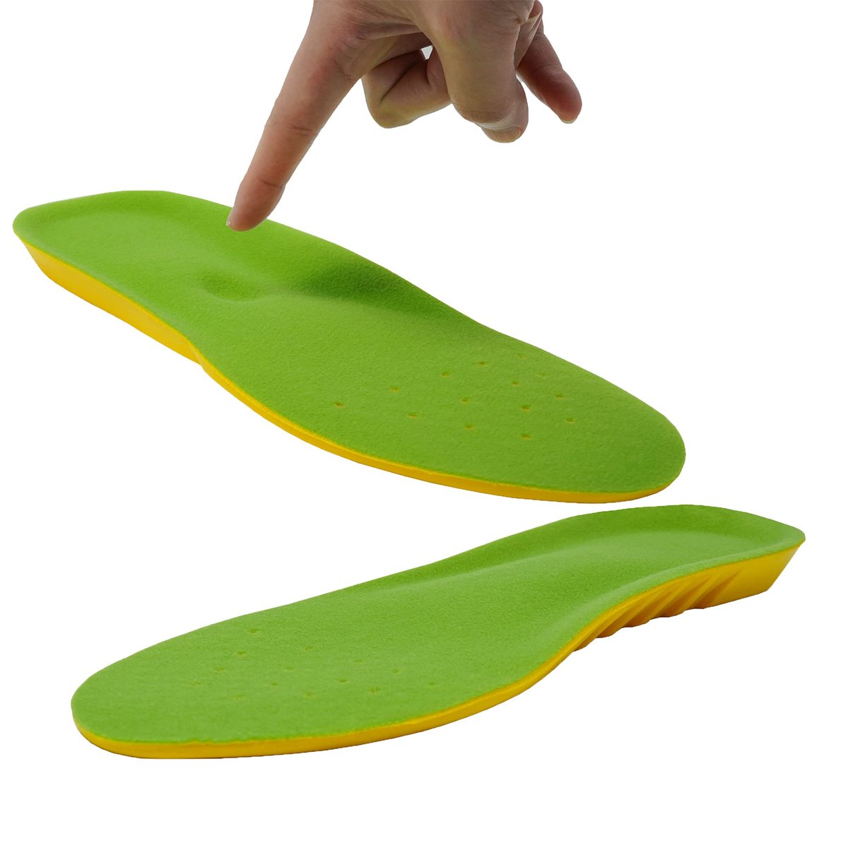 Happystep 1 Paar Breite Passform Memory Foam Einlegesohlen - Orthopädische Schuheinlagen für Herren & Damen - Plantarfasziitis & Fußschmerzlinderung - Fußgewölbestütze & Dämpfung, Ersatzeinlage (US Herrengröße 13-15)