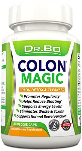 DR. BO Colon Cleanse Detox Formel – Natürliche Darmreinigung für Frauen und Männer, 30 Kapseln