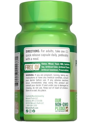 Nature's Truth Kaliumcitrat Kapseln | 275 mg | 90 Kapseln | Non-GMO & Glutenfrei