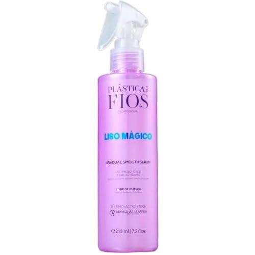 CADIVEU Plastica Dos Fios Liso Magico Gradual Smooth Serum (215 ml) mit Kamm