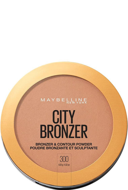 Maybelline New York City Bronzer Puder - Bronzer und Konturpuder, Farbton 300, 0,32 oz