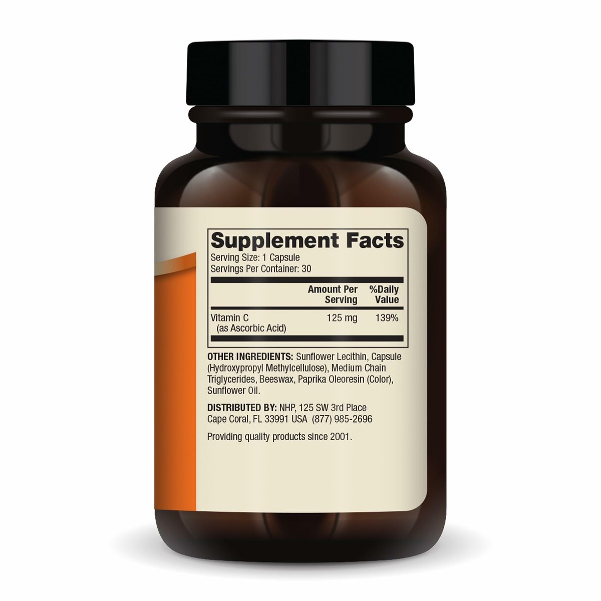 Dr. Mercola Liposomales Vitamin C für Kinder - 125 mg Vitamin C - Unterstützt Immun- und Gehirnfunktion - Liposomale Lieferung - Nicht-GVO, glutenfrei & sojafrei - 30 Kapseln (30 Portionen)