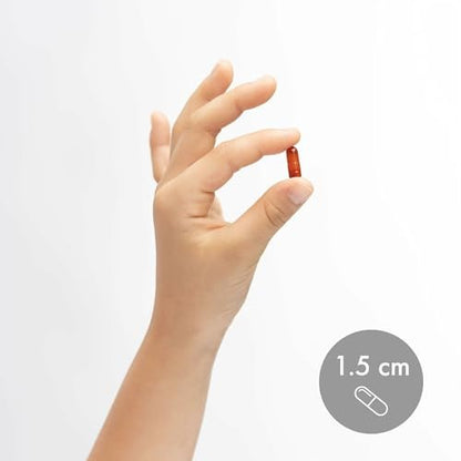 Dr. Mercola Liposomales Vitamin C für Kinder - 125 mg Vitamin C - Unterstützt Immun- und Gehirnfunktion - Liposomale Lieferung - Nicht-GVO, glutenfrei & sojafrei - 30 Kapseln (30 Portionen)