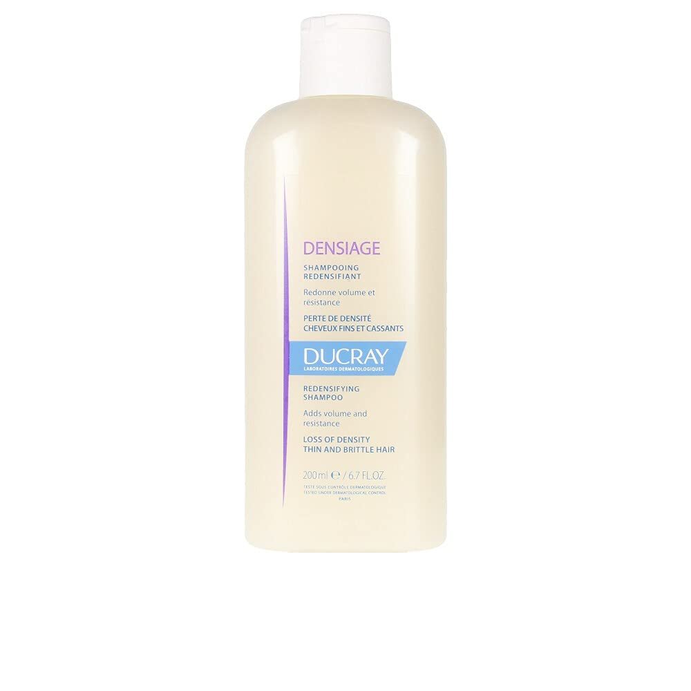 Ducray Densiage Redensifying Shampoo – Kräftigendes Shampoo für dünner werdendes und brüchiges Haar, 200 ml