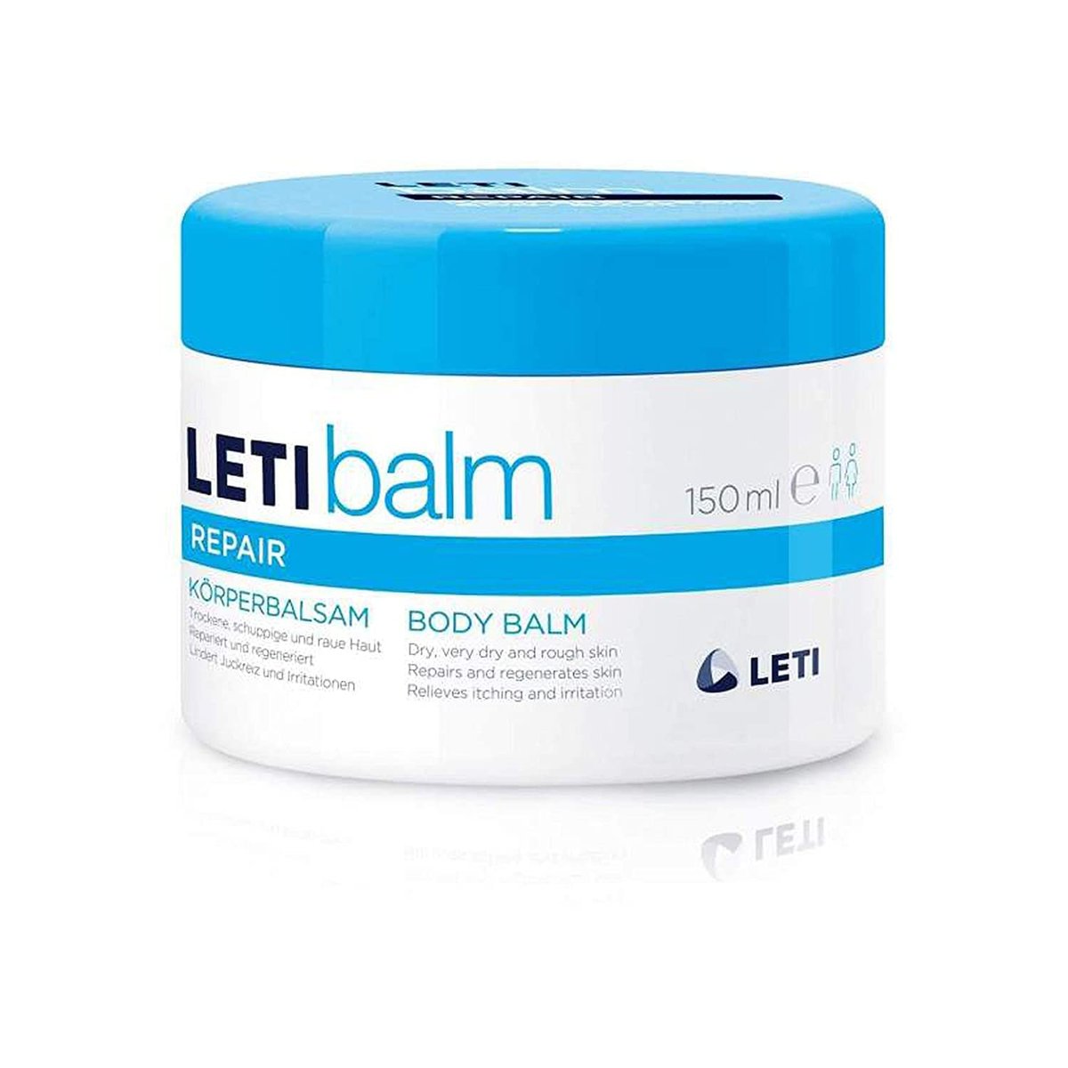LETIbalm Körperbalsam – Intensivpflege für trockene & gereizte Haut, 150 ml