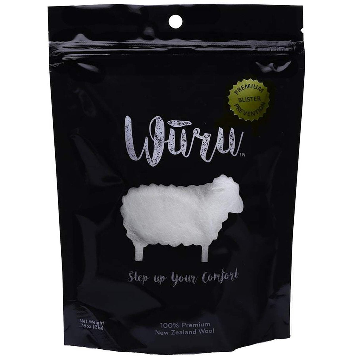 Wuru Wool Premium Blasenprävention Fußpflege für Wandern, Laufen und den Alltag – Hergestellt in den USA