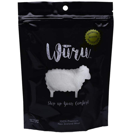 Wuru Wool Premium Blasenprävention Fußpflege für Wandern, Laufen und den Alltag – Hergestellt in den USA