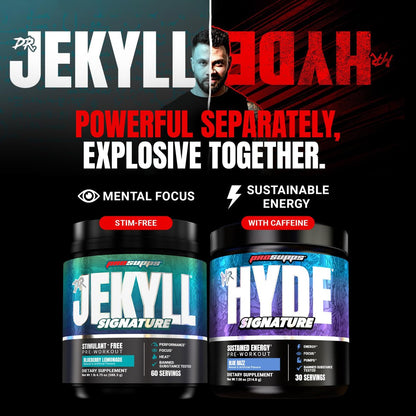 ProSupps Mr. Hyde Signature Pre Workout Pulver mit Kreatin, Beta-Alanin & Koffein – Leistung, Energie & Ausdauer – sauberes Fitness- & Gym-Supplement für Männer & Frauen (Fruchtpunsch, 30 Portionen)