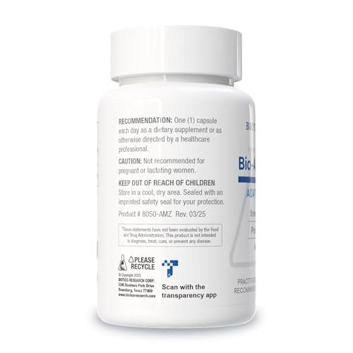 Biotics Research Bio Ashwagandha 300 mg – Adaptogenes Kraut zur Förderung der Entspannungsreaktion, gesunder Nebennieren, kognitiver und Immunfunktion – 60 Kapseln