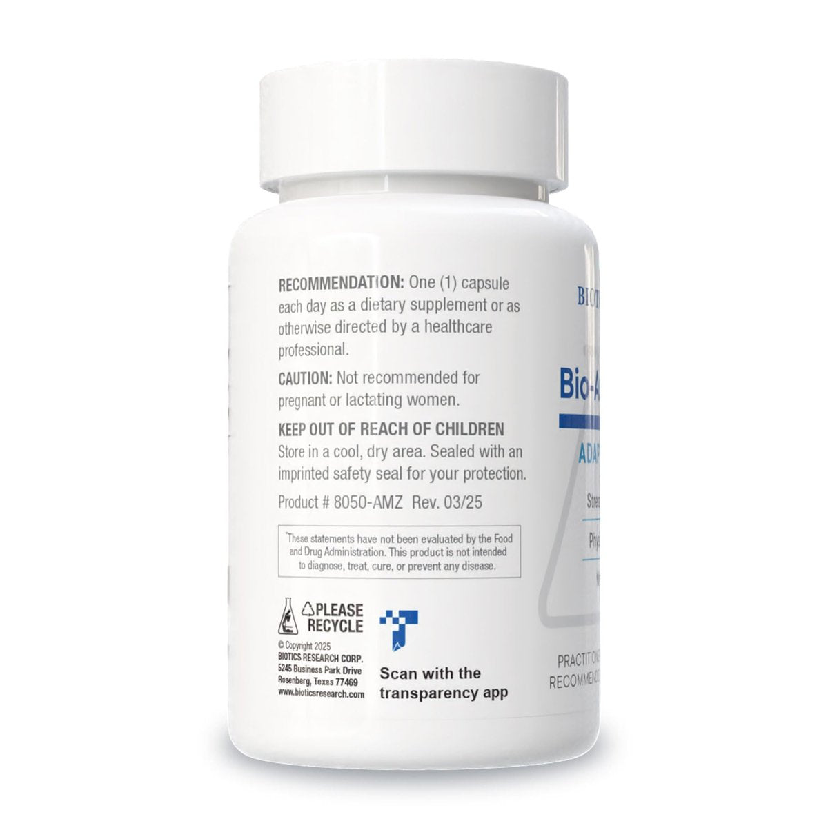 Biotics Research Bio Ashwagandha 300 mg – Adaptogenes Kraut zur Förderung der Entspannungsreaktion, gesunder Nebennieren, kognitiver und Immunfunktion – 60 Kapseln