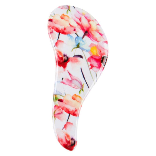 Cala Tangle Free Korallenblumen-Haarbürste, Blumenpink/Blau