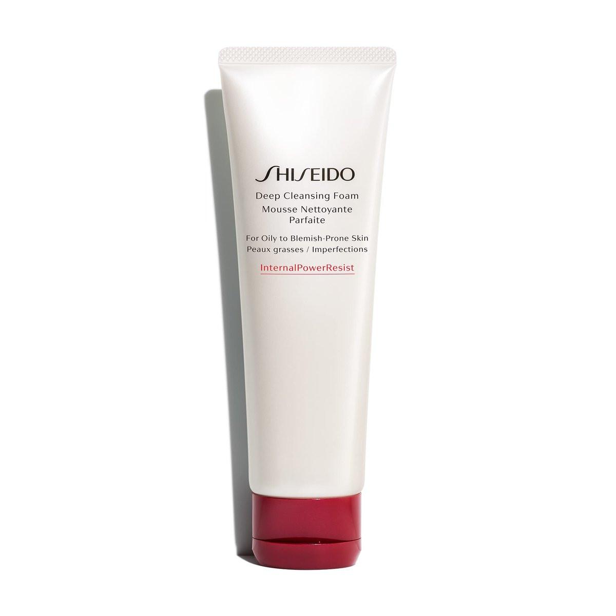 Shiseido Deep Cleansing Foam – 125 ml – Tiefenreinigung für ölige & zu Unreinheiten neigende Haut