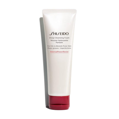 Shiseido Deep Cleansing Foam – 125 ml – Tiefenreinigung für ölige & zu Unreinheiten neigende Haut