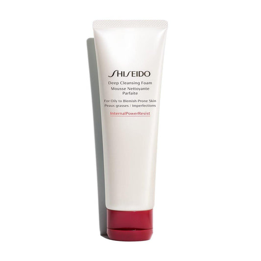 Shiseido Deep Cleansing Foam – 125 ml – Tiefenreinigung für ölige & zu Unreinheiten neigende Haut