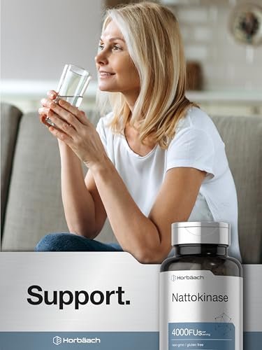 Horbäach Nattokinase 4000 FU – 150 Kapseln | Non-GMO, Glutenfrei, Premium Enzympräparat