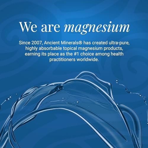 Ancient Minerals Magnesium Öl Spray Sensitiv – Neue Formel mit Allantoin, Bio-Kamille und Bio-Aloe Vera (118 ml)