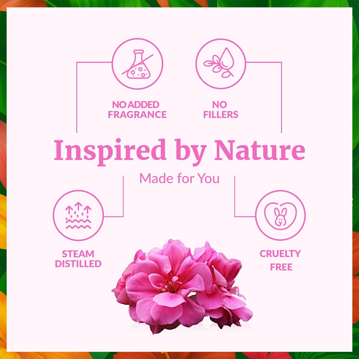 SVA Geranien Bio-ätherisches Öl – 30 ml – 100 % natürliches Bio-Geranienöl für Diffuser, Haarpflege, Gesicht, Hautpflege, Aromatherapie, Kopfhaut- und Körpermassage, Seifen- und Kerzenherstellung – mit Pipette