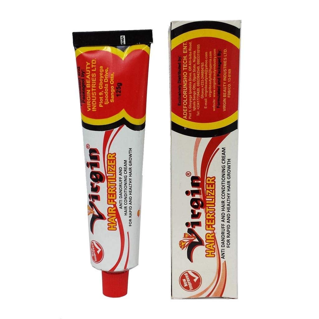 Efast Virgin Hair Fertilizer Creme für schnelles Haarwachstum 125g (2er-Pack)
