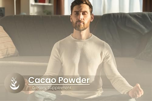 Pure Original Ingredients Kakao, 100 Kapseln – Rein, ohne Zusätze oder Füllstoffe, laborgeprüft