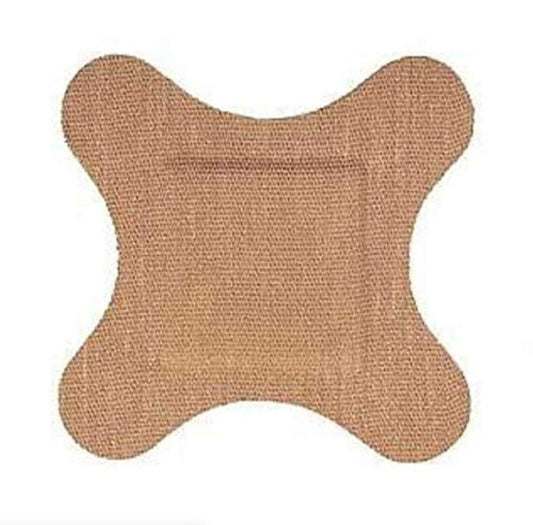 Hartmann Flex-Band Stoff-Wundpflaster, Größe 4-Flügel (3" x 3"), 50 Stück