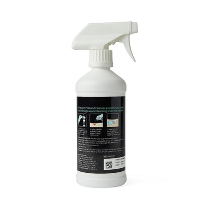 Medline Skintegrity Wundreinigungsspray – 16 Unzen Sprühflasche zur Wundreinigung, Wunddebridement, Entfernung von Proteinen, Druckgeschwüre, infizierte Wunden – verstellbarer Sprühnebel von Nebel bis Strahl