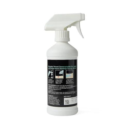 Medline Skintegrity Wundreinigungsspray – 16 Unzen Sprühflasche zur Wundreinigung, Wunddebridement, Entfernung von Proteinen, Druckgeschwüre, infizierte Wunden – verstellbarer Sprühnebel von Nebel bis Strahl