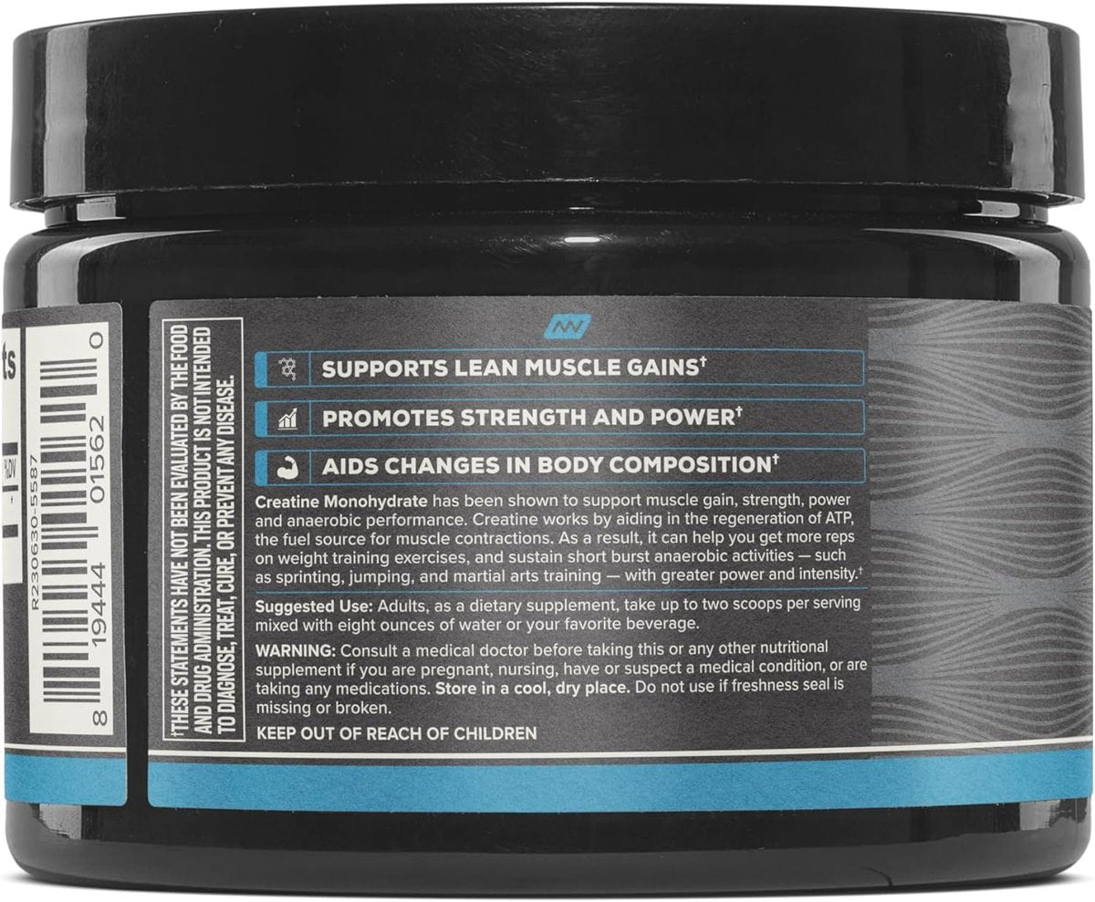 ONNIT Creatin-Monohydrat-Pulver – IGEN™ Non-GMO getestet, 5 g Premium-Creatin für Muskelkraft, Leistung und magere Masse, unterstützt die Gehirngesundheit und zelluläre Energie, ungesüßt, 30 Portionen, 150 g