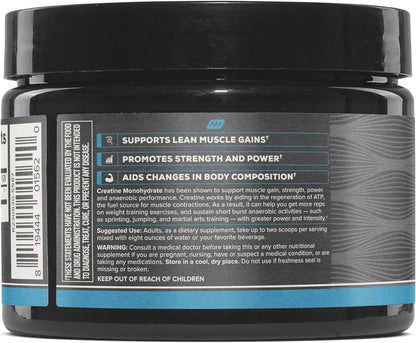 ONNIT Creatin-Monohydrat-Pulver – IGEN™ Non-GMO getestet, 5 g Premium-Creatin für Muskelkraft, Leistung und magere Masse, unterstützt die Gehirngesundheit und zelluläre Energie, ungesüßt, 30 Portionen, 150 g