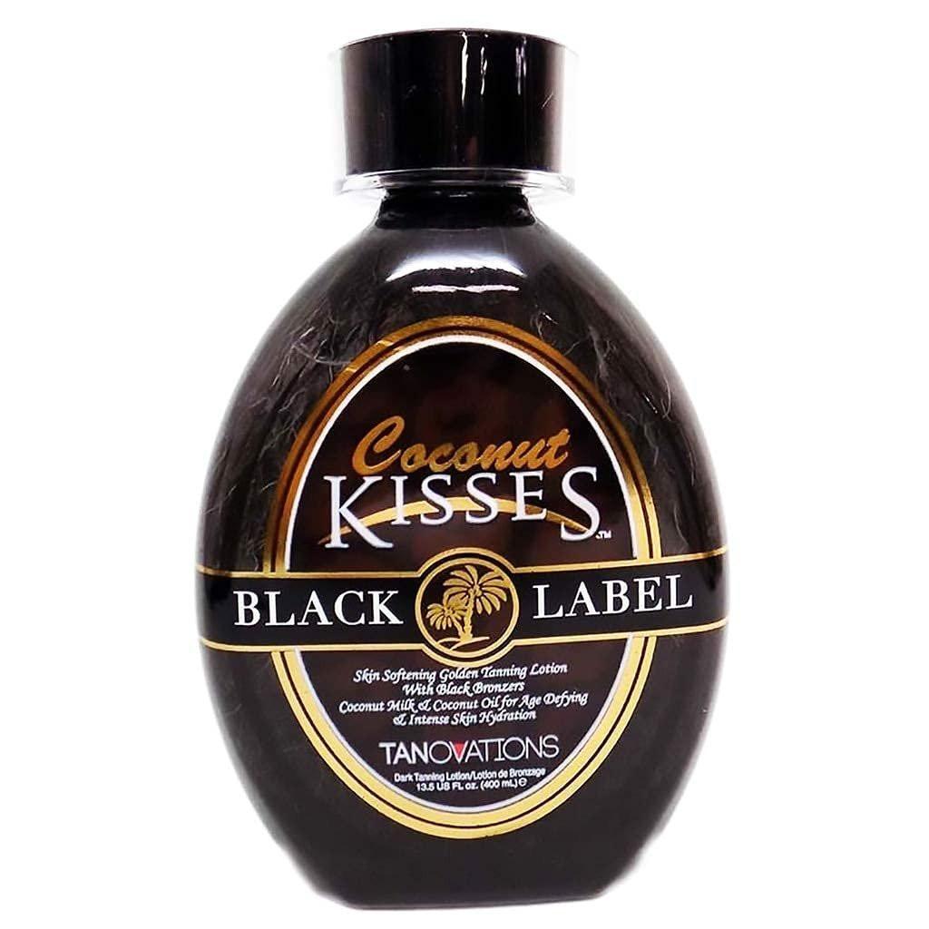 Ed Hardy Coconut Kisses Black Label Selbstbräunungslotion – Feuchtigkeitsspendend & Antioxidantienreich, 400 ml